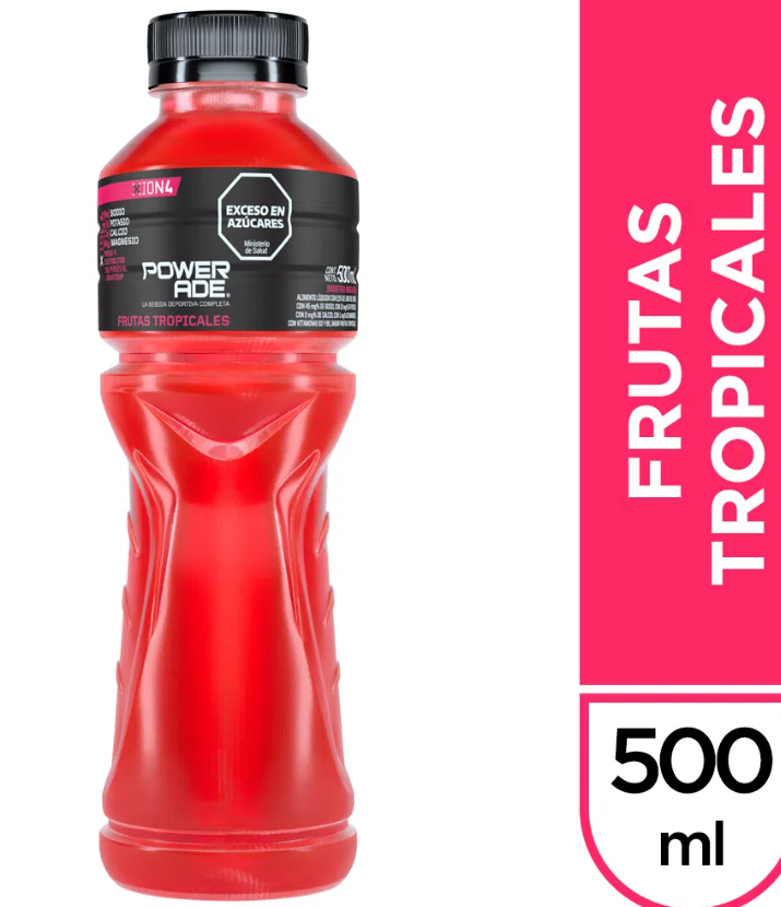 Powerade F Rojos 500 cc