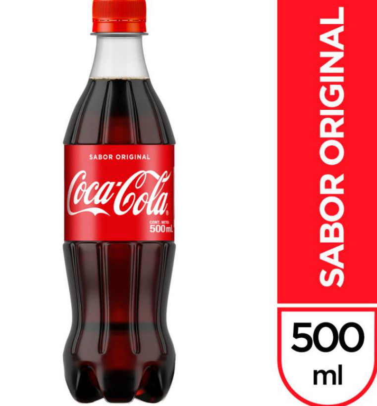 Coca Cola PET 500 cc